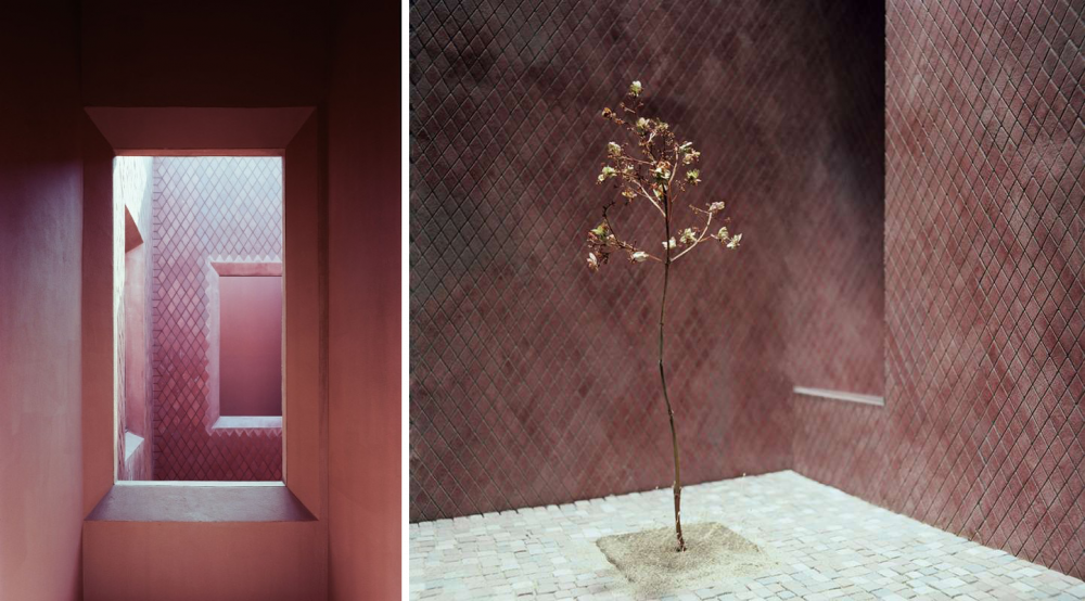 Gallery n09-z33, Hasselt, Belgium, 2019. Left photo by Gian Balthasar Von Albertini. Right photo by Francesca Torzo 