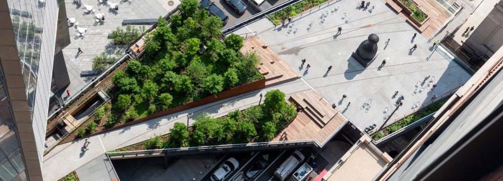 The High Line Park, Manhattan, New York City. 2009-2019. Photo by Timothy Schenk ( designboom website)